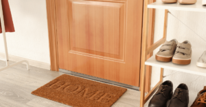 how to organize your entryway, professional home organizer tips, Organized Jill, Winston Salem, NC