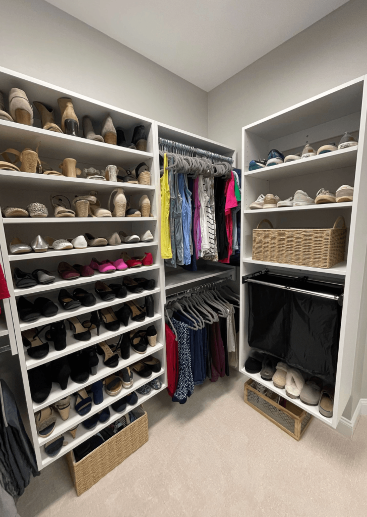 custom closet installation and organization, professional home organizer, Organized Jill, Winston Salem NC