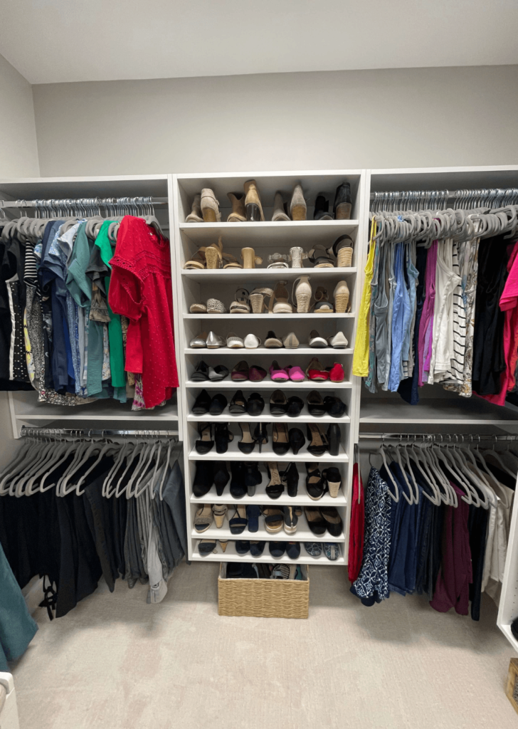custom closet installation and organization, professional home organizer, Organized Jill, Winston Salem NC