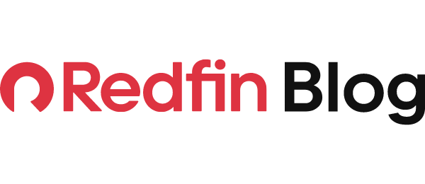 Redfin Blog logo with the word Redfin in red and Blog in black, featuring a red circular icon to the left.