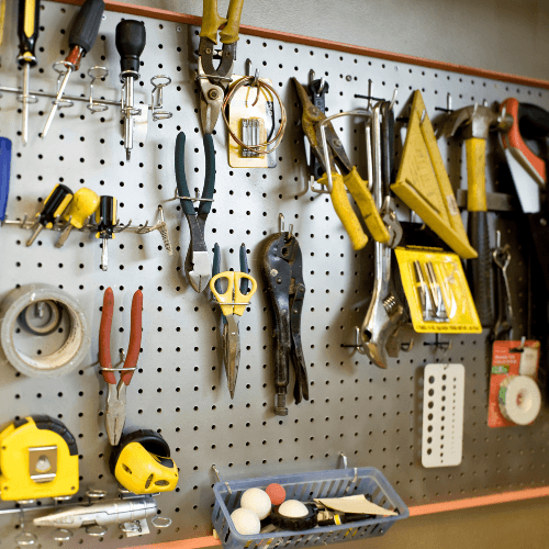 how to organize a garage, organized garage, professional home organizer, Organized Jill, Winston Salem NC