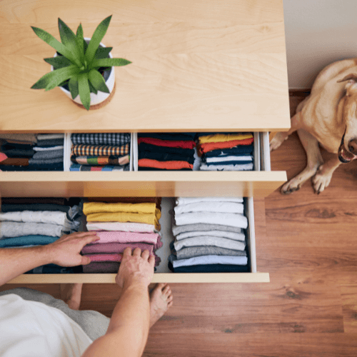 Home Organizer, Winston Salem, 27106, Buena Vista, Organized Drawers, Organized Closet 